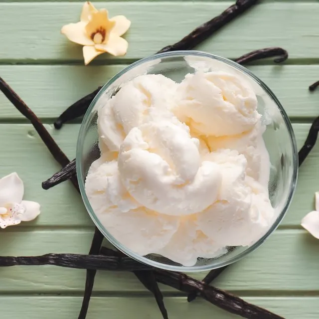 Vanilla ice cream
